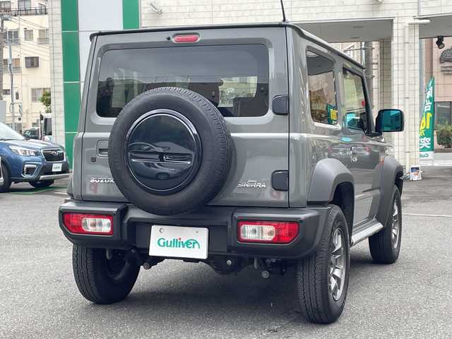 スズキ ジムニー シエラ JC 埼玉県 2023(令5)年 3.6万km ミディアムグレー 登録時35/161Km/ワンオーナー/フレックス4WD/純正メモリナビ(CN-HZ885)/フルセグ/CD/DVD/BT/SD/クルーズコントロール/バックカメラ/コーナーセンサー/レーンキープアシスト/ヒルディセントコントロール/衝突軽減システム/ドライブレコーダー(CA-DRZ3DXB)/シートヒーター/純正15インチアルミ/LEDヘッドライト/オートライト/電動格納ミラー/ウィンカーミラー/革巻きハンドル/ステアリングリモコン/ビルトインETC2.0/背面タイヤ/純正ラバーフロアマット/スマートキー/プッシュスタート/アイドリングストップ/保証書/取扱説明書/ナビ取扱説明書