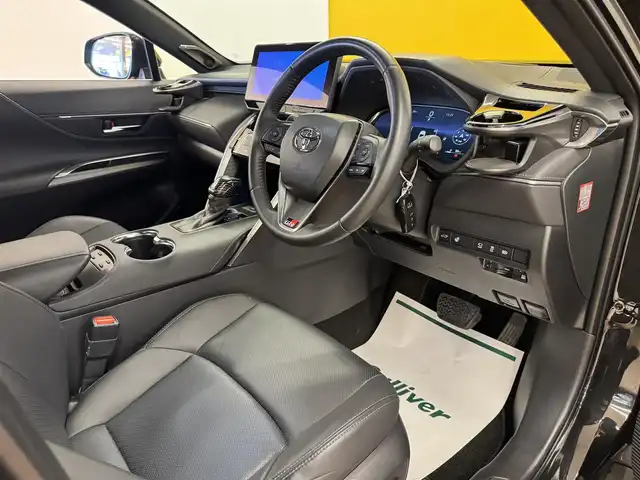 トヨタ ハリアー Z レザーパッケージ 群馬県 2023(令5)年 2.1万km プレシャスブラックパール トヨタセーフティセンス/プリクラッシュセーフティ/レーントレーシングアシスト/レーダークルーズコントロール/オートマチックハイビーム/ロードサインアシスト/発進遅れ告知機能/パーキングサポートブレーキ/ブラインドスポットモニター/純正12.3インチディスプレイオーディオ/JBLプレミアムサウンド/GRエアロ（フロント、リア）/GRマフラー/パノラミックビューモニター/レザーシート/シートベンチレーション/ステアリングヒーター/メモリー付きパワーシート/電動リアゲート/LEDヘッドライト/フォグランプ/ステアリングスイッチ/置くだけ充電/デジタルインナーミラー（ドラレコ付き）/ビルトインETC2.0/純正19インチAW