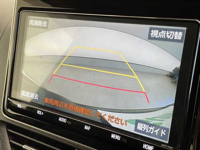 トヨタ エスクァイア Gi 千葉県 2019(平31)年 5.4万km ブラック レーンキープアシスト/クルーズコントロール/衝突軽減システム/コーナーセンサー前後/純正SDナビ（NSZT-Y68T）Bluetooth/CD/DVD/フルセグTV/バックカメラ/ビルトインETC2.0/前方ドライブレコーダー/ハーフレザーシート（黒）/前席シートヒーター/両側パワースライドドア/LEDヘッドライト/フォグランプ/オートライト/ドアバイザー/純正15インチアルミホイール