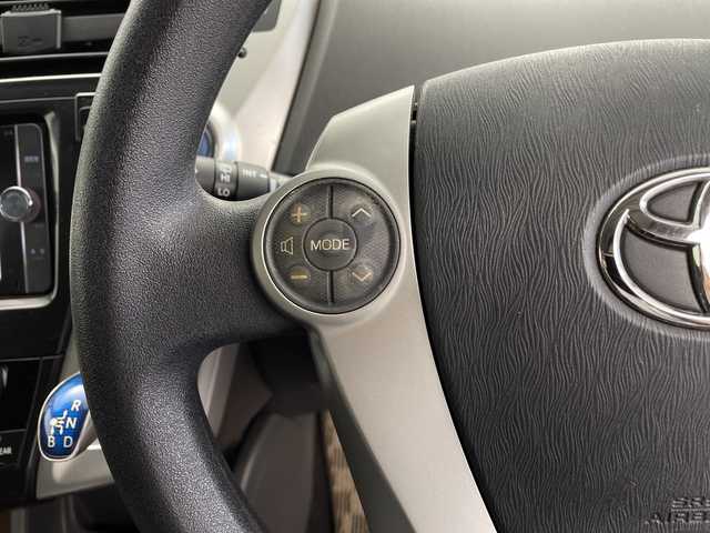 トヨタ プリウス α S 鹿児島県 2012(平24)年 12.9万km ブラック 純正ナビ/（AM/FM/Bluetooth）/オートライト/ステアリングリモコン/スマートキー/ETC/電格ミラー/ヘッドライトウォッシャー/フロアマット/純正ドアバイザー/横滑り防止装置