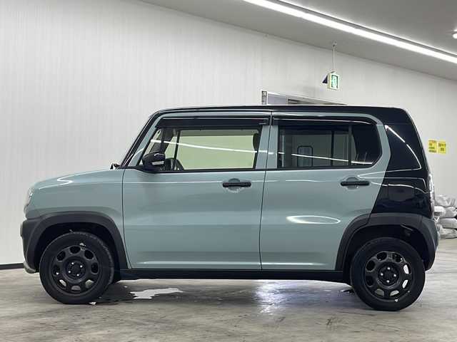 スズキ ハスラー タフワイルド 長崎県 2019(令1)年 6.6万km オフブルーメタリック/ブラック 2トーン ワンオーナー/純正メモリナビ/（Bluetooth/フルセグ/CD/DVD）/ETC/バックカメラ/前後ドライブレコーダー/シートヒーター/デュアルカメラブレーキサポート/誤発進抑制機能/車線逸脱警報機能/盗難防止装置/ドアバイザー/オートライト/ウィンカーミラー/プッシュスタート/スマートキー/スペアキー１本/HIDヘッドライト/純正フロアマット/保証書/取扱説明書