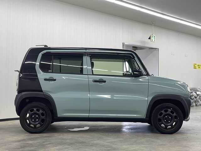 スズキ ハスラー タフワイルド 長崎県 2019(令1)年 6.6万km オフブルーメタリック/ブラック 2トーン ワンオーナー/純正メモリナビ/（Bluetooth/フルセグ/CD/DVD）/ETC/バックカメラ/前後ドライブレコーダー/シートヒーター/デュアルカメラブレーキサポート/誤発進抑制機能/車線逸脱警報機能/盗難防止装置/ドアバイザー/オートライト/ウィンカーミラー/プッシュスタート/スマートキー/スペアキー１本/HIDヘッドライト/純正フロアマット/保証書/取扱説明書