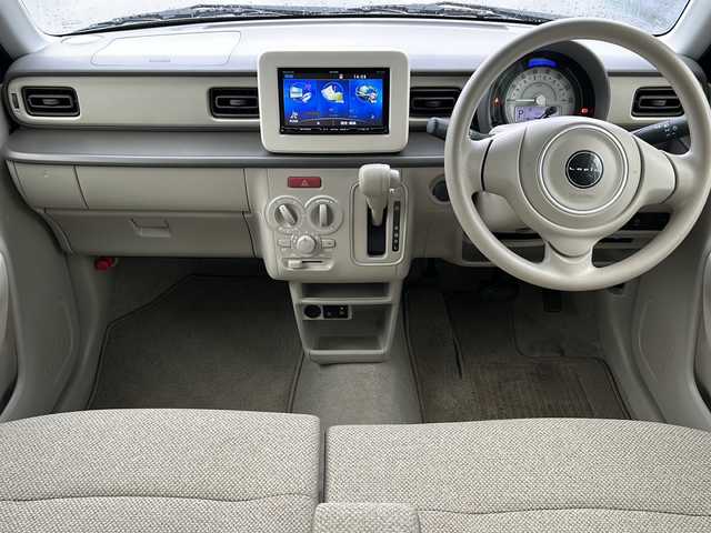 スズキ ラパン L 長野県 2016(平28)年 3.4万km カシスピンクパールメタリック 4WD/社外7インチSDナビ/【AVN-Z05i】/BluetoothAudio/フルセグTV/ビルトインETC/シートヒーター（D・N席）/ベンチシート/アイドリングストップ/横滑り防止装置/電動格納ミラー/スマートキー/プッシュスタート/純正フロアマット/純正ドアバイザー/Wエアバッグ