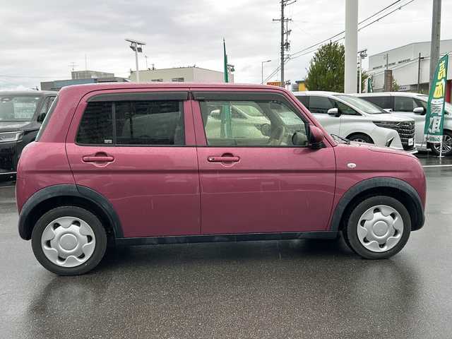 スズキ ラパン L 長野県 2016(平28)年 3.4万km カシスピンクパールメタリック 4WD/社外7インチSDナビ/【AVN-Z05i】/BluetoothAudio/フルセグTV/ビルトインETC/シートヒーター（D・N席）/ベンチシート/アイドリングストップ/横滑り防止装置/電動格納ミラー/スマートキー/プッシュスタート/純正フロアマット/純正ドアバイザー/Wエアバッグ