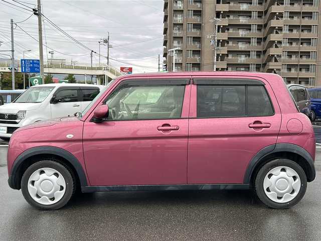 スズキ ラパン L 長野県 2016(平28)年 3.4万km カシスピンクパールメタリック 4WD/社外7インチSDナビ/【AVN-Z05i】/BluetoothAudio/フルセグTV/ビルトインETC/シートヒーター（D・N席）/ベンチシート/アイドリングストップ/横滑り防止装置/電動格納ミラー/スマートキー/プッシュスタート/純正フロアマット/純正ドアバイザー/Wエアバッグ