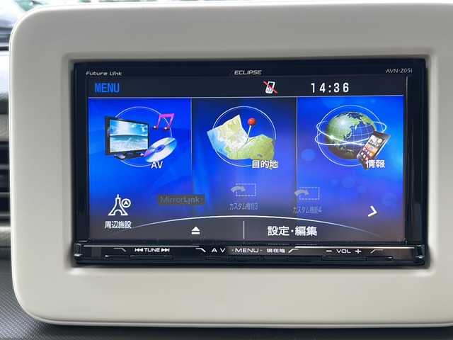 スズキ ラパン L 長野県 2016(平28)年 3.4万km カシスピンクパールメタリック 4WD/社外7インチSDナビ/【AVN-Z05i】/BluetoothAudio/フルセグTV/ビルトインETC/シートヒーター（D・N席）/ベンチシート/アイドリングストップ/横滑り防止装置/電動格納ミラー/スマートキー/プッシュスタート/純正フロアマット/純正ドアバイザー/Wエアバッグ