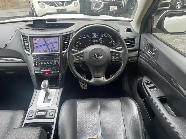 スバル レガシィ ツーリングワゴン 2．0GT DIT アイサイト 静岡県 2012(平24)年 11.1万km サテンホワイトパール ワンオーナー/サンルーフ/マッキントッシュ/純正メーカーナビ/DVD/CD/MSV/BT/バックカメラ/黒革シート/前席シートヒーター/前席パワーシート/運転席シートメモリー/衝突軽減ブレーキ/レーンキープアシスト/レーダークルーズコントロール/HIDヘッドライト/ETC/ステアリングスイッチ/純正18インチAW/保証書/取扱説明書/ナビ取扱説明書/H29/R3/R5点検記録簿有