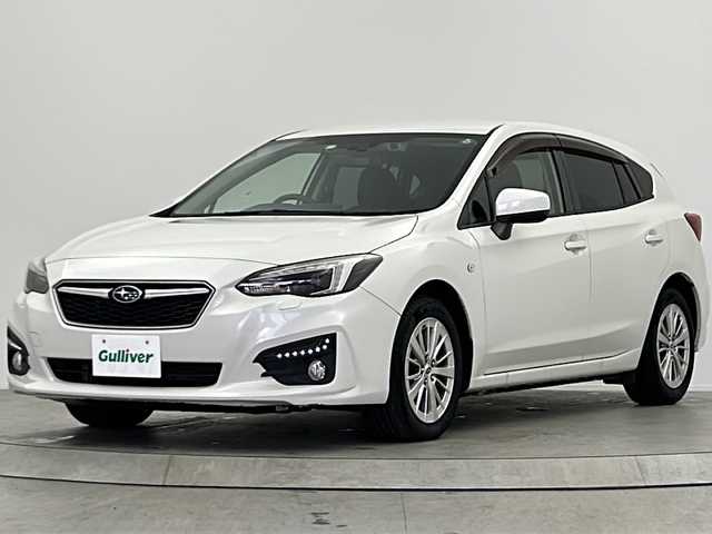 スバル インプレッサ スポーツ 1．6i－Lアイサイト 千葉県 2017(平29)年 3.5万km クリスタルホワイトP 社外７インチSDナビ（AVIC-RZ99）/・TV/CD/DVD/ブルートゥース/バックカメラ/電動パーキングブレーキ/nanoeエアコン/アイサイト/・自動ブレーキ/・レーンキープアシスト/・BSM/レーダークルーズコントロール/純正１６インチAW/ETC