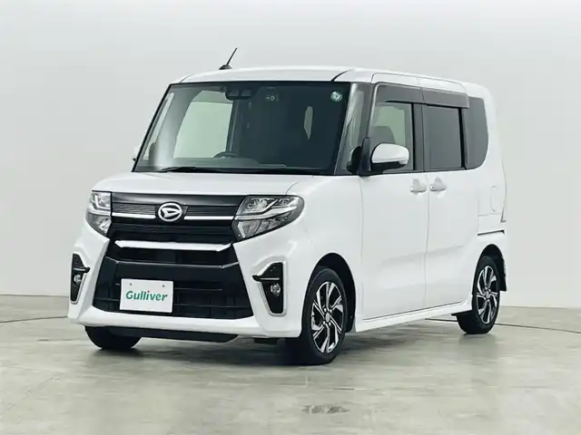 ダイハツ タント カスタム X セレクション 福島県 2020(令2)年 8万km シャイニングホワイトパール スマートアシスト/・衝突警報機能/衝突回避支援ブレーキ機能/・誤発進抑制制御機能（前方・後方）/・車線逸脱警報機能/・オートハイビーム/・先行車発進お知らせ機能/社外ドライブレコーダー/純正9インチナビ/・型番：NSZN-Y70DS/・フルセグ/CD/DVD/SD/BT/FM/AM/HDMI/・バックカメラ/・ビルトインETC/ステアリングスイッチ/LEDヘッドライト/・LEDフォグランプ/・オートライト/ハーフレザーシート/・D席ロングスライドシート/・前席シートヒーター/純正フロアマット/ドアバイザー/スマートキー/・プッシュスタート