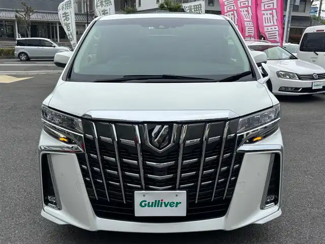 トヨタ アルファード S Cパッケージ 京都府 2022(令4)年 4.6万km ホワイトパールクリスタルシャイン ワンオーナー/ツインムーンルーフ/両側パワースライドドア/パワーバックドア/セーフティセンス/・プリクラッシュセーフティ/・レーントレーシングアシスト/・ロードサインアシスト/・アダプティブハイビーム/・レーザークルーズコントロール/純正9インチディスプレイオーディオ/・ナビ/・フルセグTV/・CD/DVD再生/・BT接続/・バックカメラ/リアエンターテイメントシステム/ETC/レザーシート/・前席/2列目パワーシート/・前席シートヒーター/ベンチレーション/・助手席/2列目オットマン/デジタルインナーミラー/ブラインドスポットモニター/パーキングサポートブレーキ/レザー×ウッドコンビステアリング/・ステアリモコン/・ステアヒーター/3眼LEDヘッドライト/LEDフォグランプ/シーケンシャルターンランプ/純正18インチアルミホイール/プッシュスタート/スマートキー×2個/車両取説/ナビ取説/車両保証書