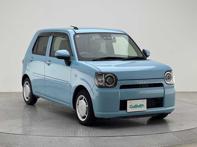 ダイハツ ミラ トコット X SA Ⅲ 兵庫県 2020(令2)年 2.3万km サニーデイブルーメタリック 純正メモリナビ/(NMZK-W70D)/フルセグ CD DVD BT MSV/バックカメラ/レーンキープアシスト/衝突軽減ブレーキ/コーナーセンサー/ドライブレコーダー/LEDヘッドライト/オートハイビーム/アイドリングストップ/純正フロアマット/ドアバイザー/ヘッドライトレベライザー/スマートキー/スペアキー/取扱い説明者/新車時保証書