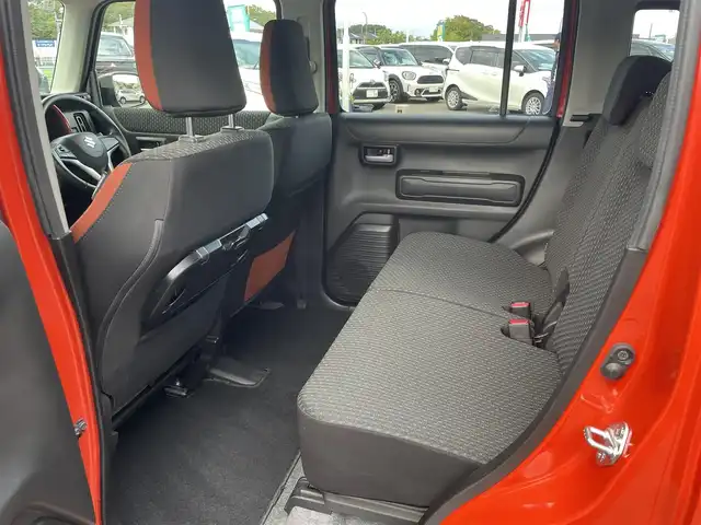 スズキ ハスラー HYBRID X 東京都 2020(令2)年 7.4万km バーミリオンオレンジ/ガンメタリック2トーン 純正8型ナビ（フルセグ/Bluetooth/CD/USB/iPod/AM/FM）/全方位モニター/デュアルカメラブレーキ/コーナーセンサー/前席シートヒーター/前後ドライブレコーダー/ETC/プッシュスタート/電動格納式ウィンカーミラー