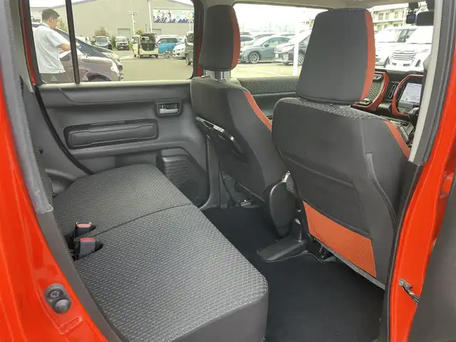 スズキ ハスラー HYBRID X 東京都 2020(令2)年 7.4万km バーミリオンオレンジ/ガンメタリック2トーン 純正8型ナビ（フルセグ/Bluetooth/CD/USB/iPod/AM/FM）/全方位モニター/デュアルカメラブレーキ/コーナーセンサー/前席シートヒーター/前後ドライブレコーダー/ETC/プッシュスタート/電動格納式ウィンカーミラー