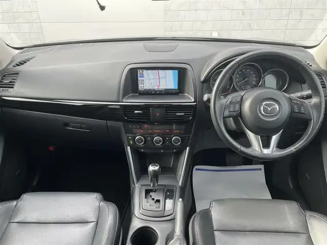 マツダ ＣＸ－５ XD Lパッケージ 長崎県 2013(平25)年 9.1万km ジェットブラックマイカ (株)IDOMが運営する【じしゃロン長崎店】の自社ローン専用車両になりますこちらは現金またはオートローンご利用時の価格です。自社ローンご希望の方は別途その旨お申付け下さい/ナビ　/バックカメラ　/フルセグ　/Ｂｌｕｅｔｏｏｔｈ　/黒革シート　/シートヒーター　/パワーシート　/サイドカメラ　/クルーズコントロール　/ＨＩＤヘッドライト　/フォグ/ＥＴＣ　/ＡＦＳ　/ＲＶＭ　/プッシュスタート