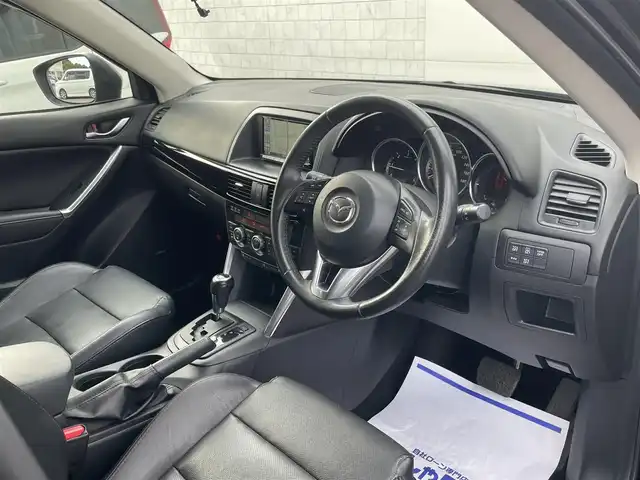 マツダ ＣＸ－５ XD Lパッケージ 長崎県 2013(平25)年 9.1万km ジェットブラックマイカ (株)IDOMが運営する【じしゃロン長崎店】の自社ローン専用車両になりますこちらは現金またはオートローンご利用時の価格です。自社ローンご希望の方は別途その旨お申付け下さい/ナビ　/バックカメラ　/フルセグ　/Ｂｌｕｅｔｏｏｔｈ　/黒革シート　/シートヒーター　/パワーシート　/サイドカメラ　/クルーズコントロール　/ＨＩＤヘッドライト　/フォグ/ＥＴＣ　/ＡＦＳ　/ＲＶＭ　/プッシュスタート