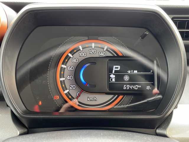 スズキ スペーシア ギア HYBRID XZ 大阪府 2021(令3)年 7万km デニムブルー ガンメタリック 2トーン 社外ナビ/ワンセグTV/Bluetoothオーディーオ/バックカメラ/両側パワースライドドア/衝突軽減システム/レーンアシスト/レーダークルーズコントロール/横滑り防止装置/スマートキー/プッシュスタート/ビルトインETC/フロントシートヒーター/スペアキー