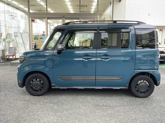 スズキ スペーシア ギア HYBRID XZ 大阪府 2021(令3)年 7万km デニムブルー ガンメタリック 2トーン 社外ナビ/ワンセグTV/Bluetoothオーディーオ/バックカメラ/両側パワースライドドア/衝突軽減システム/レーンアシスト/レーダークルーズコントロール/横滑り防止装置/スマートキー/プッシュスタート/ビルトインETC/フロントシートヒーター/スペアキー