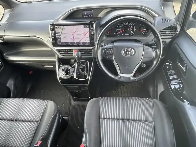 トヨタ ヴォクシー ZS 煌Ⅱ 福島県 2019(令1)年 5.1万km ブラック ワンオーナー/ＡＬＰＩＮＥ：ＳＤナビ/フルセグＴＶ/ＣＤ・ＤＶＤ/ＦＭ・ＡＭ/Ｂｌｕｅｔｏｏｔｈ/バックカメラ/両側パワースライドドア/レーンアシスト/クルーズコントロール/ＥＴＣ