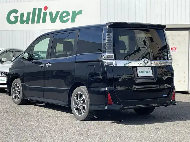 トヨタ ヴォクシー ZS 煌Ⅱ 福島県 2019(令1)年 5.1万km ブラック ワンオーナー/ＡＬＰＩＮＥ：ＳＤナビ/フルセグＴＶ/ＣＤ・ＤＶＤ/ＦＭ・ＡＭ/Ｂｌｕｅｔｏｏｔｈ/バックカメラ/両側パワースライドドア/レーンアシスト/クルーズコントロール/ＥＴＣ