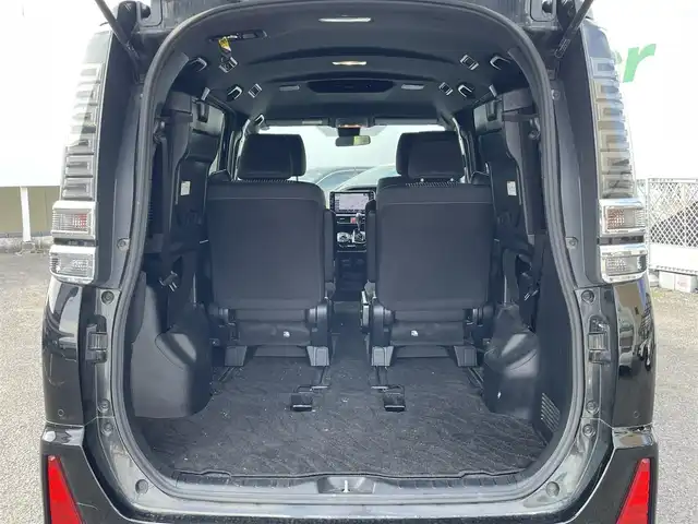 トヨタ ヴォクシー ZS 煌Ⅱ 福島県 2019(令1)年 5.1万km ブラック ワンオーナー/ＡＬＰＩＮＥ：ＳＤナビ/フルセグＴＶ/ＣＤ・ＤＶＤ/ＦＭ・ＡＭ/Ｂｌｕｅｔｏｏｔｈ/バックカメラ/両側パワースライドドア/レーンアシスト/クルーズコントロール/ＥＴＣ