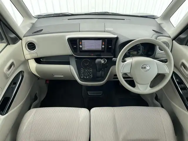 日産 デイズ ルークス X 福岡県 2014(平26)年 5.1万km ブラック 純正ナビ（ＭＰ３１４Ｄ－Ｗ）/フルセグTV/CD/DVD/BT/SD/AUX/アラウンドビューモニター/パワースライドドア/アイドリングストップ/スマートキー/プッシュスタート/ＥＴＣ/前後ドラレコ/オートエアコン/電動格納ミラー/ヘッドライトレベライザー/シートバックテーブル/ロールサンシェード/ベンチシート/ドアバイザー