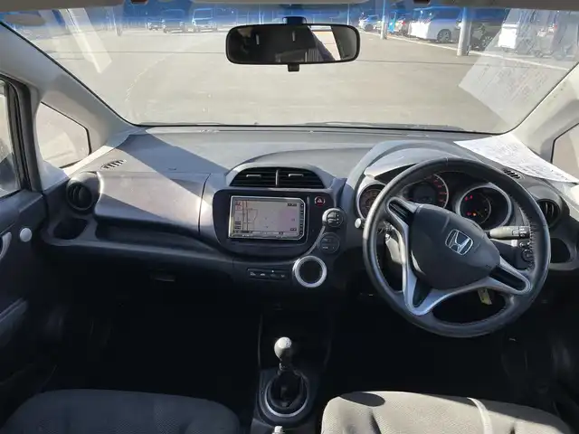ホンダ フィット RS ハイウェイ エディション 千葉県 2009(平21)年 12.4万km クリスタルブラックパール 純正HDDナビ/　CD/フルセグTV/ビルトインETC/スマートキー/バックカメラ/電動格納ミラー/純正AW