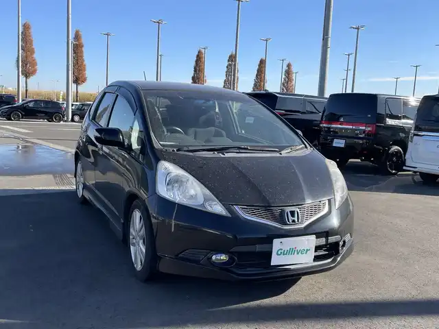 ホンダ フィット RS ハイウェイ エディション 千葉県 2009(平21)年 12.4万km クリスタルブラックパール 純正HDDナビ/　CD/フルセグTV/ビルトインETC/スマートキー/バックカメラ/電動格納ミラー/純正AW