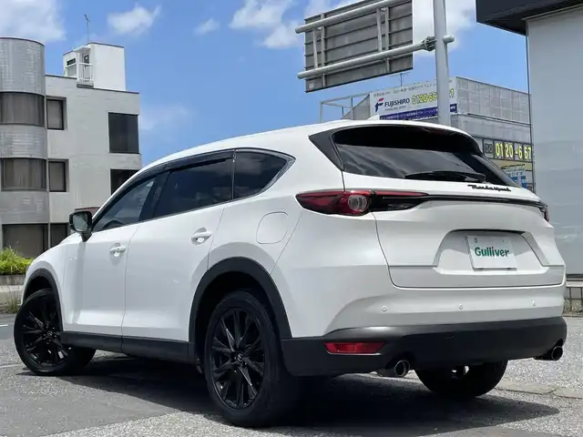 マツダ ＣＸ－８ XD プロアクティブ 千葉県 2018(平30)年 6万km スノーフレイクホワイトパールマイカ 外部検査済み/4WD/10インチフリップダウンモニター/360°ビューモニター/フロントパーキングセンサー【OP】/純正19インチアルミホイール【ブラックトーンED専用】/マフラーカッター/純正メモリナビ/・DVD/CD/フルセグTV【OP】/・USB/AUX/AMFM/アドバンスドスマートシティブレーキサポート/ブラインドスポットモニタリング/ヘッドアップディスプレイ/レーダークルーズコントロール/レーンキープアシストシステム/ステアリングヒーター＆スイッチ/アイドリングストップ/キーレスエントリー/パワーシート(シートメモリ付)/シートヒーター/ETC/LEDヘッドライト/取扱説明書/保証書/スペアキー