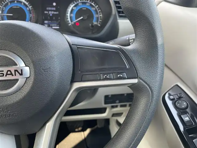 日産 ルークス X 滋賀県 2021(令3)年 3.6万km ホワイトパール 禁煙車/社外ナビ/ＣＤ／Ｂｌｕｅｔｏｏｔｈ/アラウンドビューモニター/ＥＴＣ/片側パワースライドドア/衝突軽減ブレーキ/プッシュスタート/スマートキー/後席サーキュレーター/オートライト