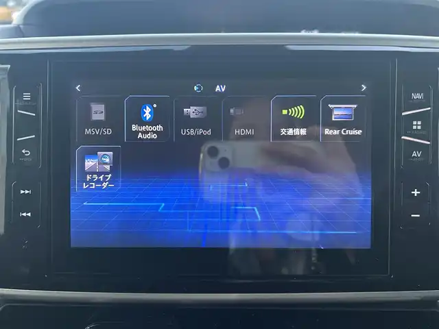 ダイハツ ムーヴ キャンバス G メイクアップ SA Ⅲ 静岡県 2018(平30)年 1.9万km スムースグレーマイカメタリック/ファイアークォーツレッドメタリック 2トーン 純正ナビ/　（AppleCarPaly/AndroidAuto/フルセグTV/DVD/CD）/寒冷地仕様/運転席シートヒーター/全方位カメラ/バックカメラ/両側パワースライドドア/衝突被害軽減システム/横滑り防止装置/レーンキープアシスト/オートマチックハイビーム/ETC/前方ドライブレコーダー/プッシュスタート/スマートキー/純正フロアマット/純正オプション15インチアルミホイール/付属：純正14インチスチールホイルタイヤ付き積み込み/LEDヘッドライト/ローダウン/純正サスペンション積み込み