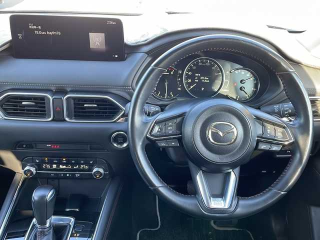 マツダ ＣＸ－５ 20S ブラックトーンED 千葉県 2022(令4)年 2.3万km ジェットブラックマイカ ワンオーナー/純正ナビ/フルセグTV/CD/DVD/Bluetooth/ETC/全周囲カメラ/バック/サイド/フロントカメラ/レダークルーズコントロール/ヘッドアップディスプレイ/前後ドライブレコーダー/前後コーナーセンサー/パワーバックドア/D席パワーシート/1列目シートヒーター/ステアリングヒーター/SPORTSモード/TCS(横滑り防止装置)/盗難防止装置/レーンキープアシスト/衝突軽減ブレーキ/オートライト/LEDヘッドライト/ウィンカーミラー/ハーフレザーシート/ステアリングスイッチ/パドルシフト/電動パーキング/ブレーキホールド/ALLオートウィンドウ/プッシュスタート/スマートキー/スペアキー１本/ドアバイザー/保証書/取扱説明書