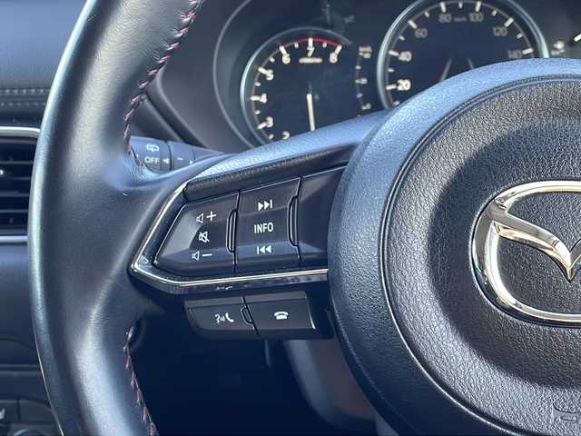 マツダ ＣＸ－５ 20S ブラックトーンED 千葉県 2022(令4)年 2.3万km ジェットブラックマイカ ワンオーナー/純正ナビ/フルセグTV/CD/DVD/Bluetooth/ETC/全周囲カメラ/バック/サイド/フロントカメラ/レダークルーズコントロール/ヘッドアップディスプレイ/前後ドライブレコーダー/前後コーナーセンサー/パワーバックドア/D席パワーシート/1列目シートヒーター/ステアリングヒーター/SPORTSモード/TCS(横滑り防止装置)/盗難防止装置/レーンキープアシスト/衝突軽減ブレーキ/オートライト/LEDヘッドライト/ウィンカーミラー/ハーフレザーシート/ステアリングスイッチ/パドルシフト/電動パーキング/ブレーキホールド/ALLオートウィンドウ/プッシュスタート/スマートキー/スペアキー１本/ドアバイザー/保証書/取扱説明書