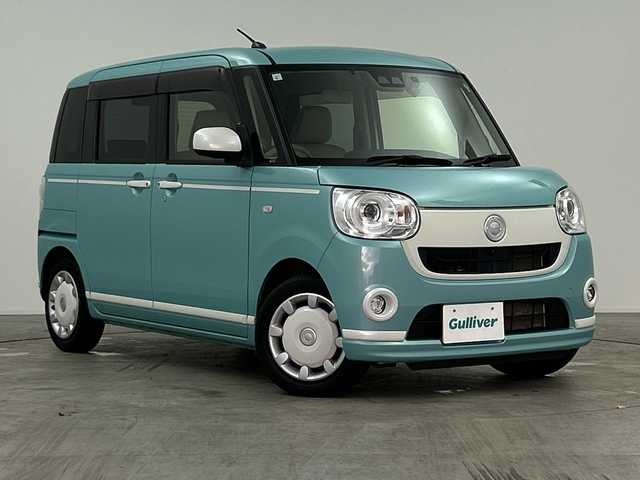 ダイハツ ムーヴ キャンバス G ホワイトアクセント リミテッド SAⅢ 三重県 2019(令1)年 2.3万km ファインミントメタリック /禁煙車//スマートアシスト３//純正SDナビ（NSZN-W69D）//フルセグTV//パノラミックビューモニター//両側パワースライドドア//LEDオートライト//フォグランプ//コーナーセンサー//ETC//ドライブレコーダー//スマートキー//プッシュスタート