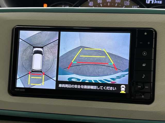 ダイハツ ムーヴ キャンバス G ホワイトアクセント リミテッド SAⅢ 三重県 2019(令1)年 2.3万km ファインミントメタリック /禁煙車//スマートアシスト３//純正SDナビ（NSZN-W69D）//フルセグTV//パノラミックビューモニター//両側パワースライドドア//LEDオートライト//フォグランプ//コーナーセンサー//ETC//ドライブレコーダー//スマートキー//プッシュスタート