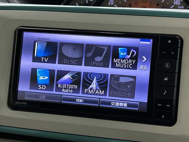 ダイハツ ムーヴ キャンバス G ホワイトアクセント リミテッド SAⅢ 三重県 2019(令1)年 2.3万km ファインミントメタリック /禁煙車//スマートアシスト３//純正SDナビ（NSZN-W69D）//フルセグTV//パノラミックビューモニター//両側パワースライドドア//LEDオートライト//フォグランプ//コーナーセンサー//ETC//ドライブレコーダー//スマートキー//プッシュスタート