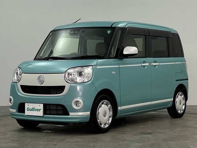 ダイハツ ムーヴ キャンバス G ホワイトアクセント リミテッド SAⅢ 三重県 2019(令1)年 2.3万km ファインミントメタリック /禁煙車//スマートアシスト３//純正SDナビ（NSZN-W69D）//フルセグTV//パノラミックビューモニター//両側パワースライドドア//LEDオートライト//フォグランプ//コーナーセンサー//ETC//ドライブレコーダー//スマートキー//プッシュスタート