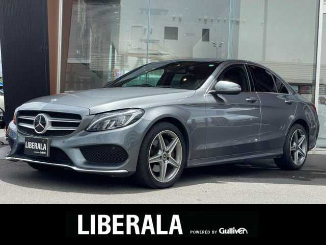 メルセデス・ベンツ Ｃ２２０ｄ ローレウスエディション 鹿児島県 2018(平30)年 5万km セレナイトグレー 純正HDDナビ/CD/DVD再生可/フルセグテレビ/バックカメラ/Bluetoothオーディオ/黒革シート/前席シートヒーター/前席パワーシート/アイドリングストップ/追従型クルーズコントロール/レーンキープアシスト/衝突軽減ブレーキ/前後ドライブレコーダー/プッシュスタート/純正フロアマット/2.0ETC/LEDヘッドライト/スマートキー/新車時保証書/取扱説明書/スペアキー1本