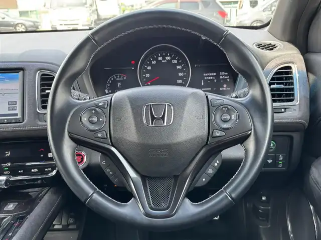 ホンダ ヴェゼル RS ホンダセンシング 大分県 2019(令1)年 2.9万km プラチナホワイトパール ・純正ナビ(CD.DVD.SD.BT.USB)/・バックカメラ/・フルセグテレビ/・レーダークルーズコントロール/・ドライブレコーダー/・ETC/・パドルシフト/・ステアリングリモコン/・シートヒーター/・ハーフレザーシート/・ブレーキホールド