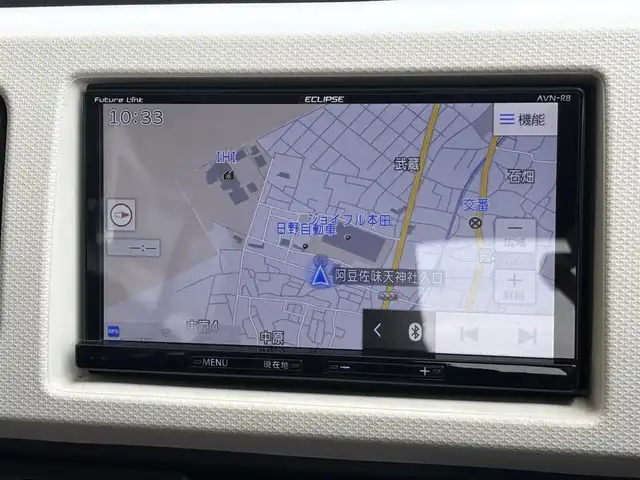 スズキ アルト S 東京都 2018(平30)年 4.8万km シフォンアイボリーM 2WD/NA/CVT/シートヒーター/ＥＣＬＩＰＳＥナビ/エネチャージ/アイドリングストップシステム/エコクール/縦桟エアインテーク付開口部ボディ同色横２本バーフロントバンパー/ボディ同色ドアミラー（電動格納機能付）/ボディ同色アウトサイドドアハンドル/ボディ同色ドアサッシュ/ボディ同色リアバンパー/145/80R13タイヤ/13インチフルホイールキャップ/プライバシーガラス/リアワイパー/ホワイトインパネ加飾/ホワイトエアコンサイド吹出口ルーバー/ホワイトエアコンサイド吹出口リング/無塗装インサイドドアハンドル/パワーウィンドウ（フロント/リア）/ステータスインフォメーションランプ付アナログメーター/マルチインフォメーションディスプレイ/ウレタン製ステアリングホイール/SRSエアバッグ（運転席/助手席）ABS/マニュアルエアコン（ホワイトダイヤル）/無塗装エアコンコントロールパネル/ライトブルーファブリックシート/シートヒーター（運転席）/シートリフター（運転席）/ヘッドレスト付一体可倒式シート（リア）/リモコンキー