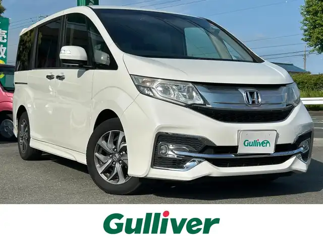 ホンダ ステップワゴン スパーダ アドバンスパッケージ β 愛知県 2016(平28)年 5.6万km ホワイトオーキッドパール ワンオーナー/純正メモリナビ/フルセグテレビ/バックカメラ/Bluetooth/アイドリングストップ/ウィンカーミラー/クルーズコントロール/プッシュスタート/両側パワースライドドア/ETC/衝突軽減ブレーキ/レーンキープ