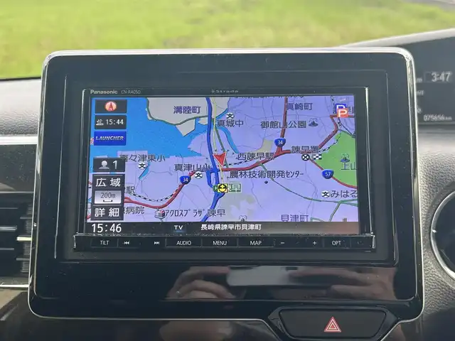ホンダ Ｎ ＢＯＸ カスタム G L ホンダセンシング 長崎県 2019(令1)年 7.6万km プラチナホワイトパール 社外メモリナビ/（CD/DVD/BT/フルセグ）/バックカメラ/衝突軽減ブレーキ/レーンアシスト/レーダークルーズ/ETC/片側パワースライドドア/オートライト/スマートキー/プッシュスタート/純正14インチAW