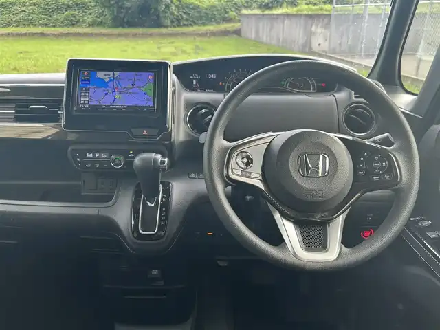 ホンダ Ｎ ＢＯＸ カスタム G L ホンダセンシング 長崎県 2019(令1)年 7.6万km プラチナホワイトパール 社外メモリナビ/（CD/DVD/BT/フルセグ）/バックカメラ/衝突軽減ブレーキ/レーンアシスト/レーダークルーズ/ETC/片側パワースライドドア/オートライト/スマートキー/プッシュスタート/純正14インチAW