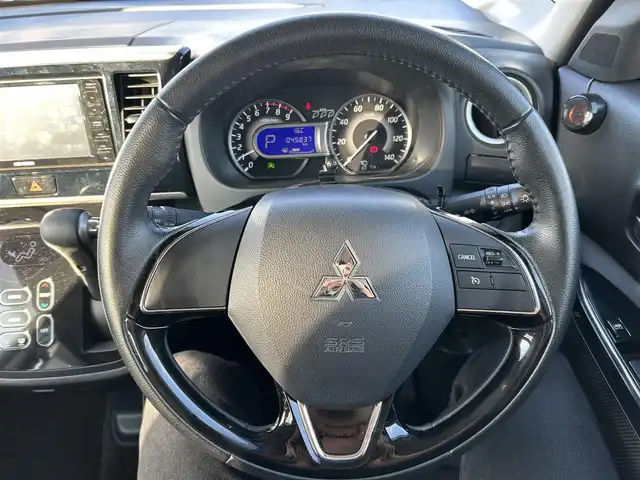 三菱 ｅＫスペース カスタムT e－アシスト 岡山県 2017(平29)年 4.6万km チタニウムグレーメタリック 登録時走行距離45873km/社外ナビ/フルセグTV(AM/FM/CD/DVD/Bluetooth)/バックカメラ/両側パワースライドドア/ETC/ドライブレコーダー/衝突被害軽減システム/クルーズコントロール/アイドリングストップ/横滑り防止装置/電動格納ミラー/スマートキー/プッシュスタート/純正フロアマット/15インチ純正AW