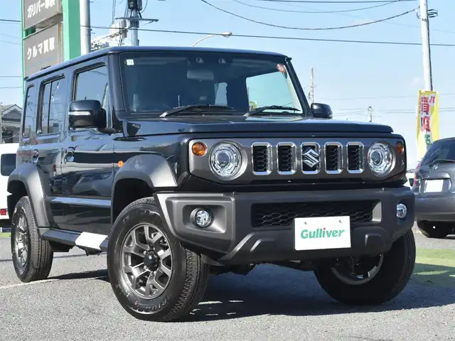 スズキ ジムニー ノマド FC 神奈川県 2025(令7)年 0.1千km 黒 ワンオーナー/セーフティサポート（予防安全技術）/：デュアルブレーキサポート/：誤発進抑制機能/：後退時ブレーキサポート/：後方誤発進抑制機能/：車線逸脱警報機能/：ハイビームアシスト/：アダプティブクルーズコントロール/：標識認識機能/：ふらつき警報機能/：先行車発進お知らせ機能/純正15インチアルミホイール/シートヒーター（前席）/純正LEDヘッドライト/：フロントフォグライト/：ヘッドランプウォッシャー