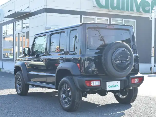スズキ ジムニー ノマド FC 神奈川県 2025(令7)年 0.1千km 黒 ワンオーナー/セーフティサポート（予防安全技術）/：デュアルブレーキサポート/：誤発進抑制機能/：後退時ブレーキサポート/：後方誤発進抑制機能/：車線逸脱警報機能/：ハイビームアシスト/：アダプティブクルーズコントロール/：標識認識機能/：ふらつき警報機能/：先行車発進お知らせ機能/純正15インチアルミホイール/シートヒーター（前席）/純正LEDヘッドライト/：フロントフォグライト/：ヘッドランプウォッシャー