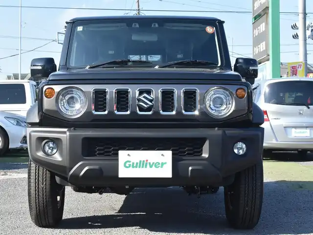 スズキ ジムニー ノマド FC 神奈川県 2025(令7)年 0.1千km 黒 ワンオーナー/セーフティサポート（予防安全技術）/：デュアルブレーキサポート/：誤発進抑制機能/：後退時ブレーキサポート/：後方誤発進抑制機能/：車線逸脱警報機能/：ハイビームアシスト/：アダプティブクルーズコントロール/：標識認識機能/：ふらつき警報機能/：先行車発進お知らせ機能/純正15インチアルミホイール/シートヒーター（前席）/純正LEDヘッドライト/：フロントフォグライト/：ヘッドランプウォッシャー