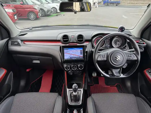 スズキ スイフト スポーツ セーフティPKG 千葉県 2018(平30)年 4万km チャンピオンイエロー ワンオーナー/6速MT/セーフティパッケージ/デュアルセンサーブレーキサポート/誤発信抑制機能/車線逸脱抑制機能/ふらつき警報/先行者発進お知らせ機能/レーダークルーズコントロール/純正8型ナビ/フルセグTV/Bluetooth/ビルトインETC/スポーツ専用バケットシート/シートヒーター/純正フロアマット/カーボンエアロ/純正17インチAW/オートライト