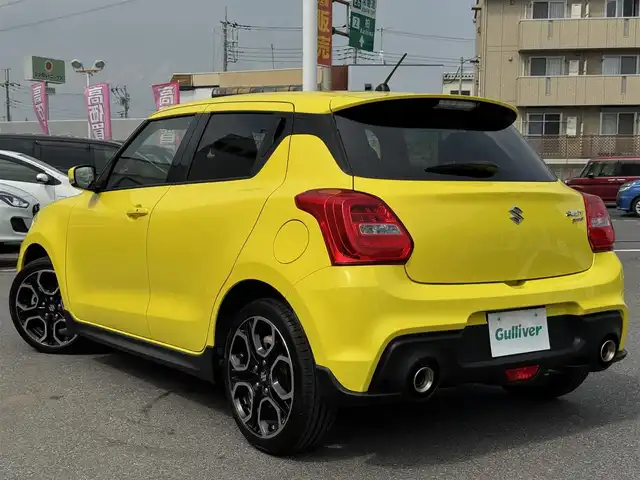 スズキ スイフト スポーツ セーフティPKG 千葉県 2018(平30)年 4万km チャンピオンイエロー ワンオーナー/6速MT/セーフティパッケージ/デュアルセンサーブレーキサポート/誤発信抑制機能/車線逸脱抑制機能/ふらつき警報/先行者発進お知らせ機能/レーダークルーズコントロール/純正8型ナビ/フルセグTV/Bluetooth/ビルトインETC/スポーツ専用バケットシート/シートヒーター/純正フロアマット/カーボンエアロ/純正17インチAW/オートライト