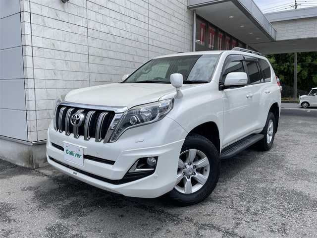トヨタ ランドクルーザー プラド TX 埼玉県 2015(平27)年 5.8万km ホワイトパールクリスタルシャイン 外部検査済み/中期型/ディーゼルターボ/OPモデリスタエアロ/OPモデリスタマフター/OPメーカーナビゲーション/OPルーフレール/センターデフロック/ダウンヒルアシスト/LEDヘッドライト/サイドステップ/フロアマット/ドアバイザー/ドライブレコーダー/ETC