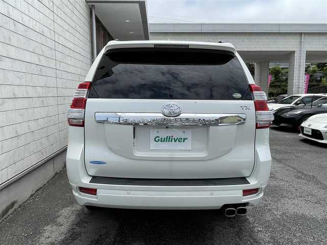 トヨタ ランドクルーザー プラド TX 埼玉県 2015(平27)年 5.8万km ホワイトパールクリスタルシャイン 外部検査済み/中期型/ディーゼルターボ/OPモデリスタエアロ/OPモデリスタマフター/OPメーカーナビゲーション/OPルーフレール/センターデフロック/ダウンヒルアシスト/LEDヘッドライト/サイドステップ/フロアマット/ドアバイザー/ドライブレコーダー/ETC